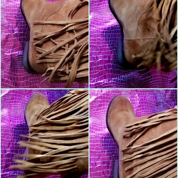 LUCKY BRAND - Western Fringe Boots - Picture 4 of 5